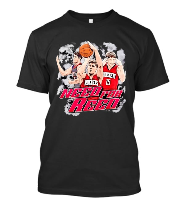 Need For Reed Sheppard Rockets Basketball T-Shirt