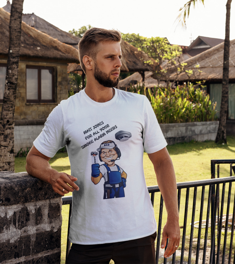 Matt Jones Smoke Alarm Expert KSR Kentucky Sports Radio T-Shirt