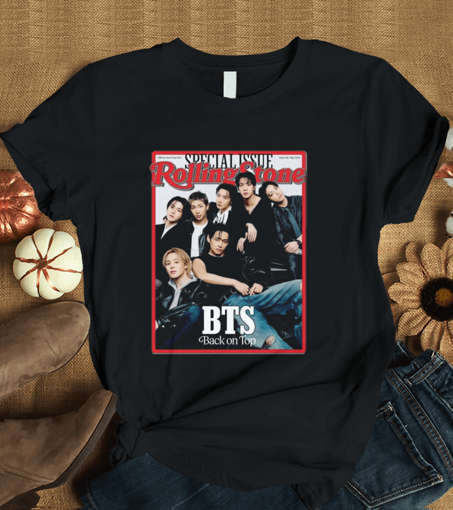 Rolling Stone Special Issue BTS Back On Top T-Shirt