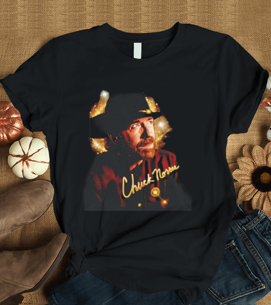 Chuck Norris Unbreakable Legend Signature T-Shirt