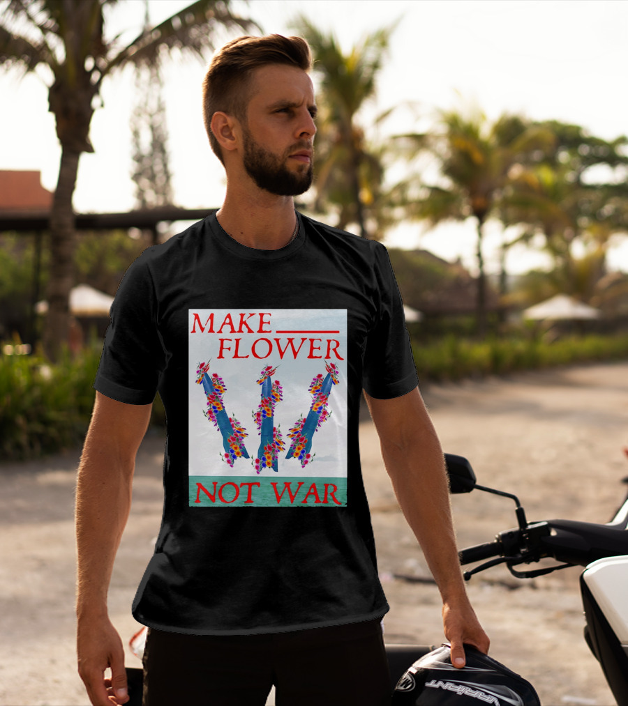 Minuteman III Make Flower Not War T-Shirt