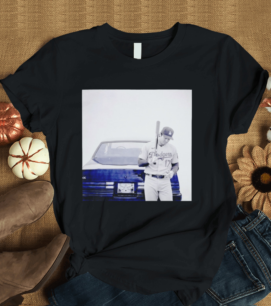 Shohei Ohtani Dodgers 17 Baseball Streetwear T-Shirt