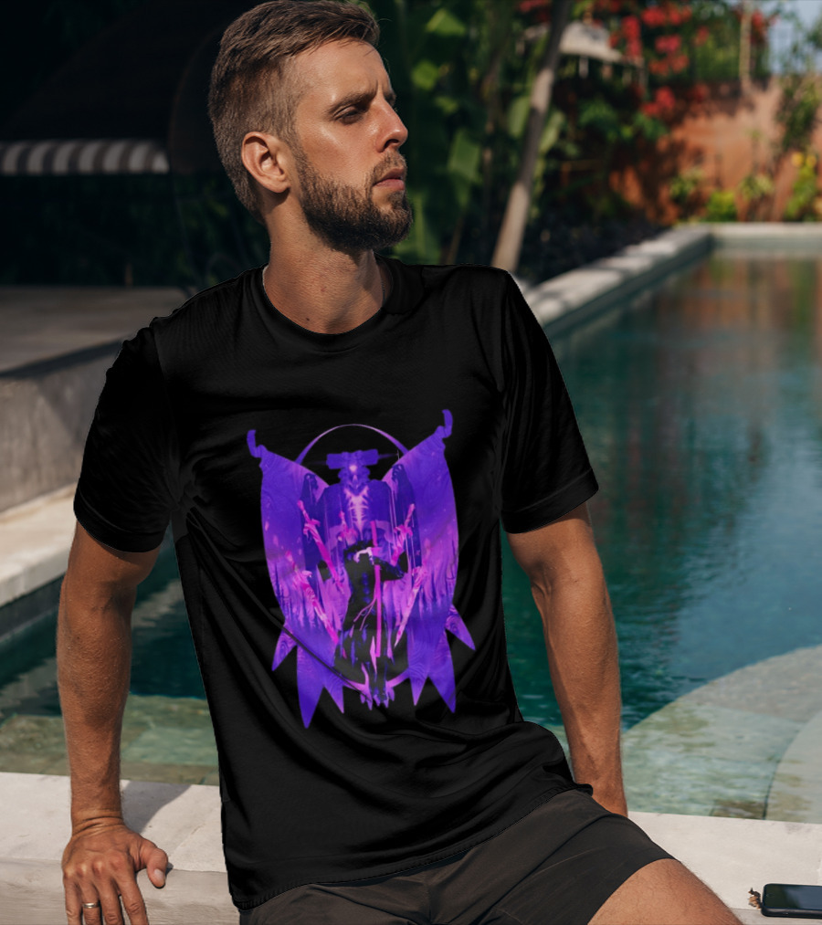 Devil May Cry Vergil Dark Aesthetic Purple Sword T-Shirt
