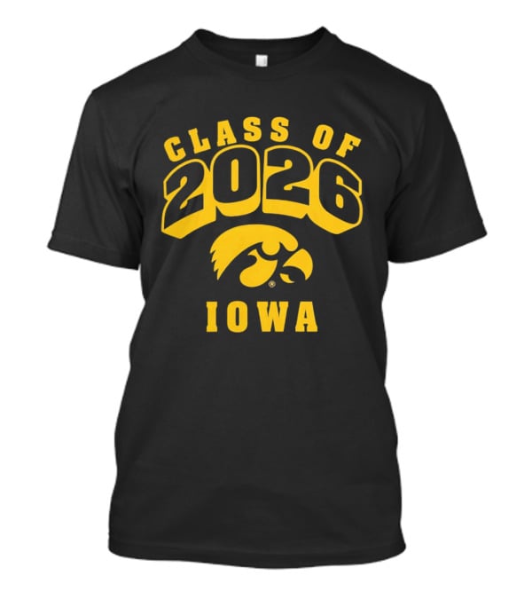 Class Of 2026 Iowa Hawkeyes T-Shirt