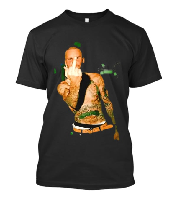 Justin Bieber Middle Finger Barebacked Music Lovers T-Shirt