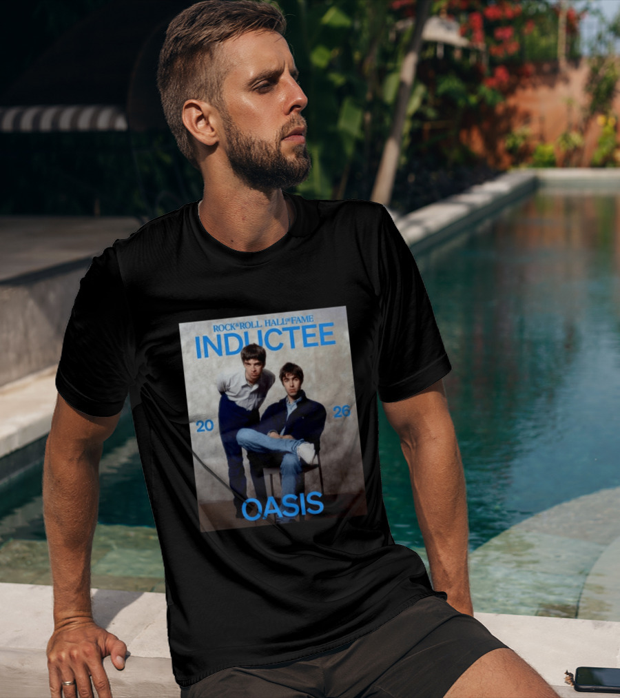 2026 Rock Roll Hall Of Fame Inductee Oasis T-Shirt