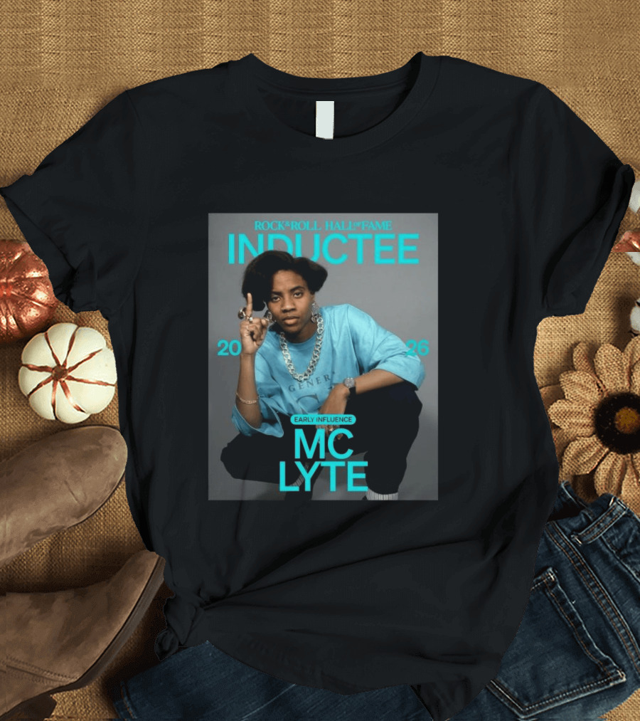 Rock Roll Hall Of Fame 2026 Inductee Early Influence Mc Lyte T-Shirt