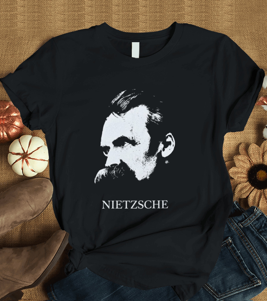 Gdragon Enfants Riches Deprimes Nietzsche Portrait Vintage Aesthetic T-Shirt