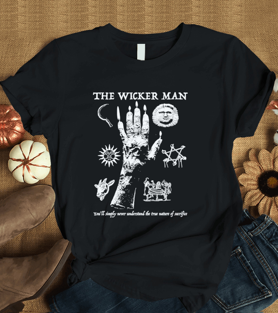 The Wicker Man 1973 Sacrifice Nature Symbols And Ritual T-Shirt