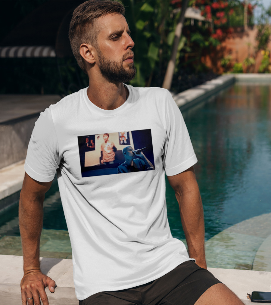 Justin Bieber Coachella Singing Nostalgia With You 2000s Fashion T-Shirt