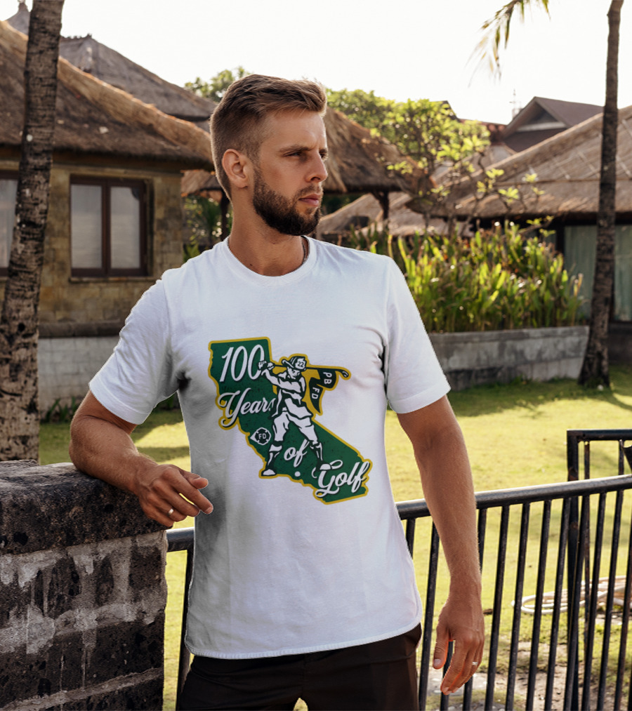 100 Years Of Golf PB FD California Golfer T-Shirt