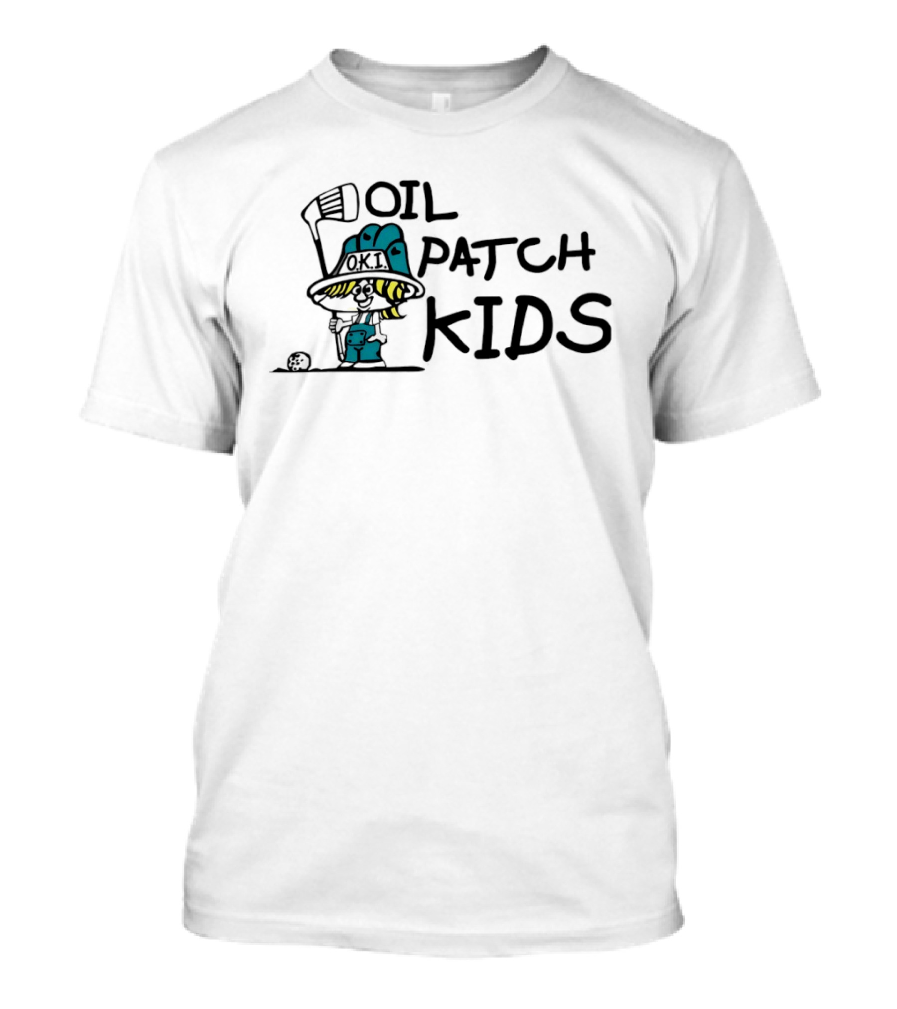 Oil Patch Kids Golf Character GHQ Collaboration T-Shirt