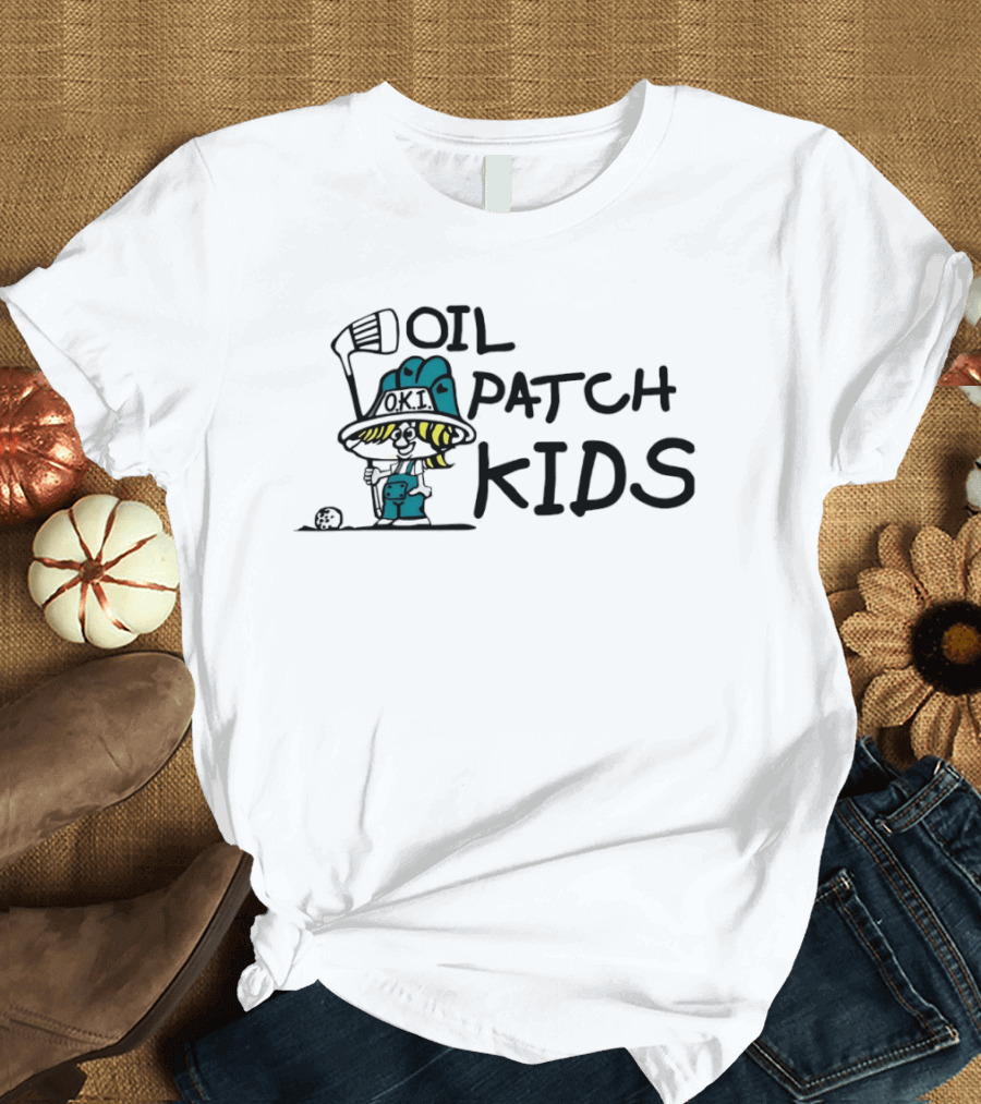 Oil Patch Kids Golf Character GHQ Collaboration T-Shirt