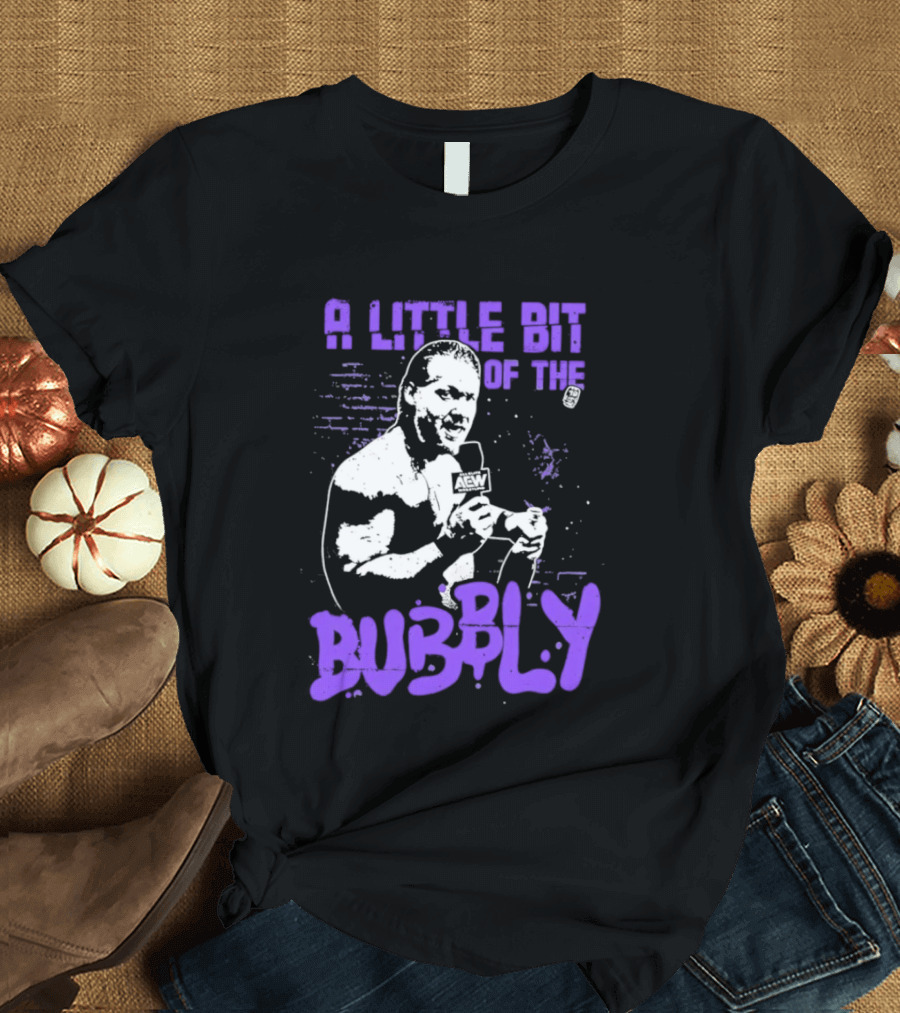 AEW Chris Jericho A Little Bit Of The Bubbly T-Shirt