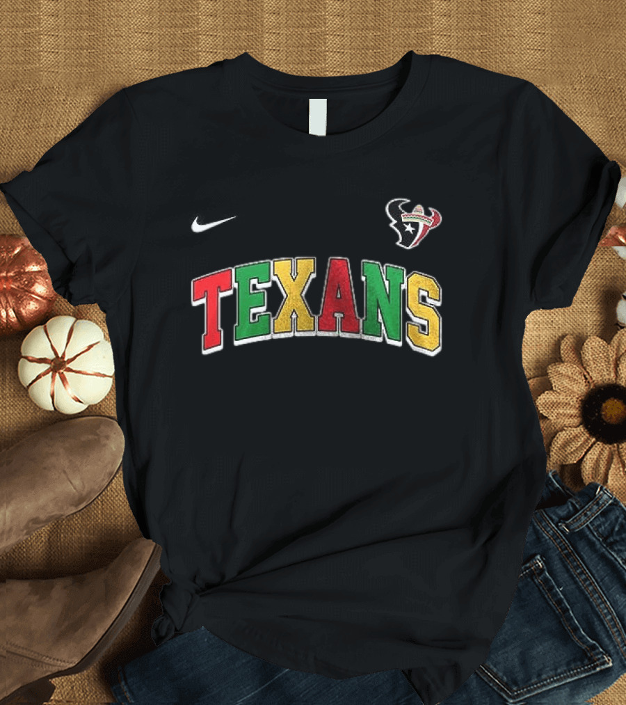 Houston Texans Cinco De Drinko Bitchachos Skeleton Tex Mex Vibes T-Shirt