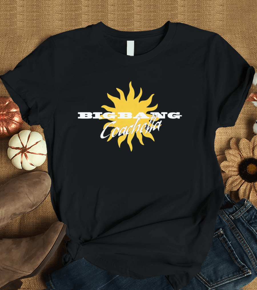 Bigbang Coachella Sunburst Festival Highlight T-Shirt
