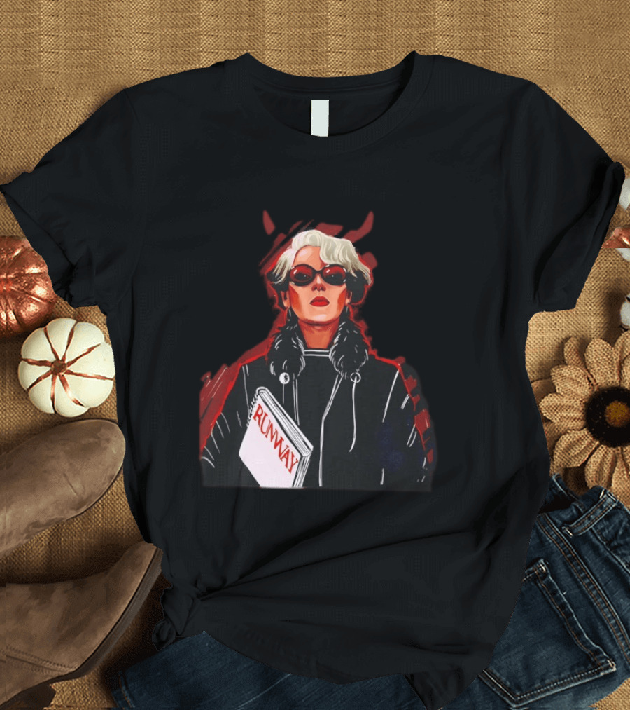 Miranda Priestly Runway Devil Wears Prada Iconic Fashion T-Shirt