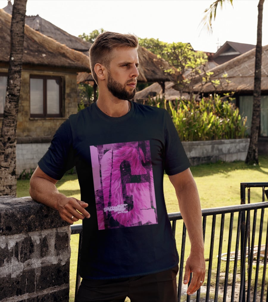 Garbage Royal Albert Hall April 2026 Tour Pink Fur T-Shirt