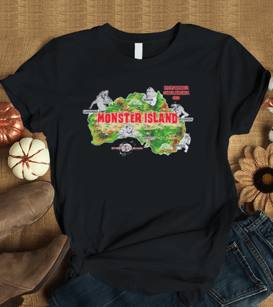 Monster Island Kickstarter Super Backer 2026 Warapoik Bakai Amarok Djodonoj Bangu T-Shirt