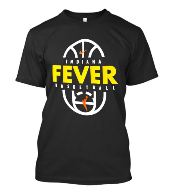 Indiana Fever Basketball Nike Partnership Basketball Court T-Shirt