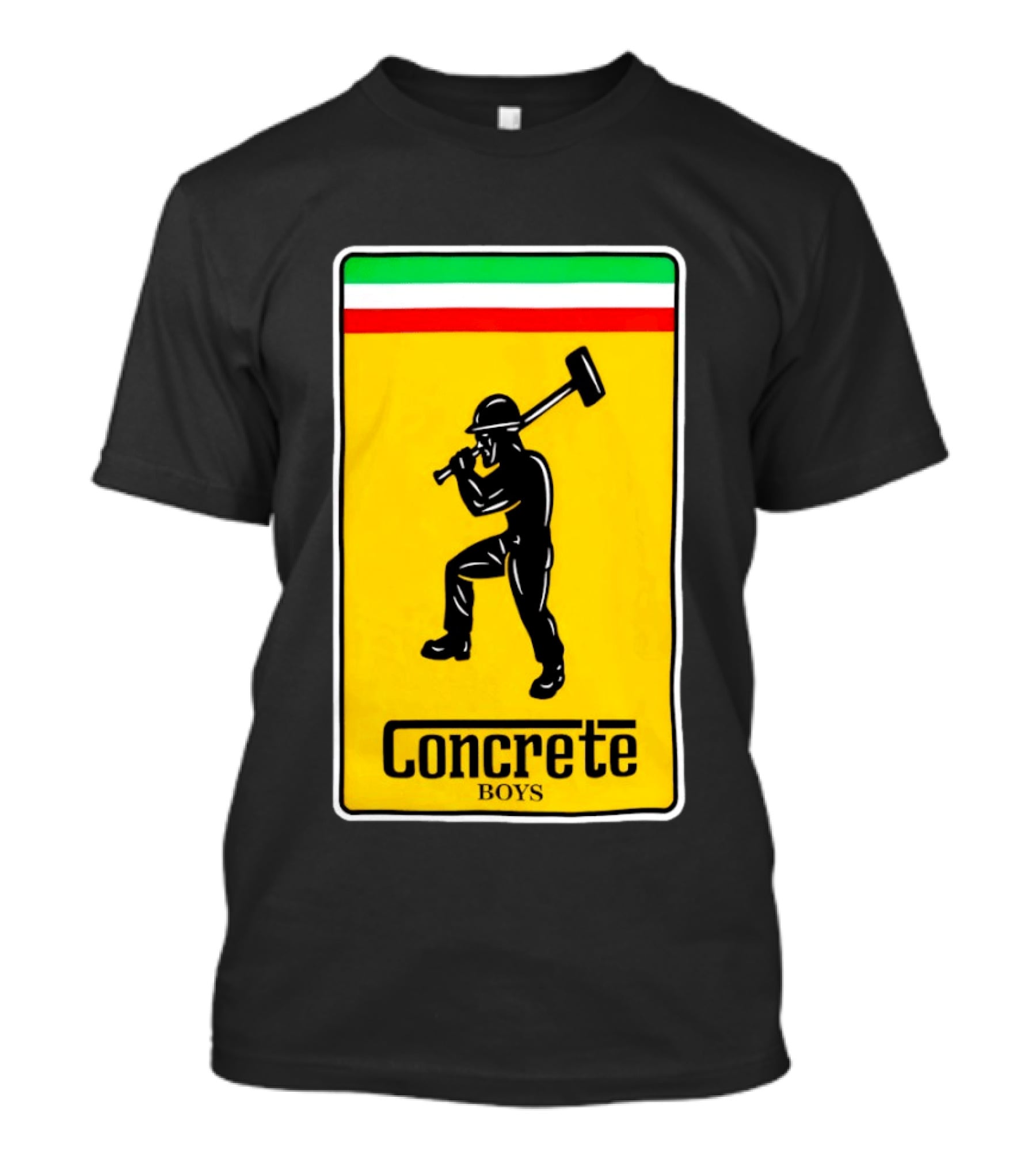 Concrete Boys Lil Yachty Scuderia Bold Graphic Worker T-Shirt