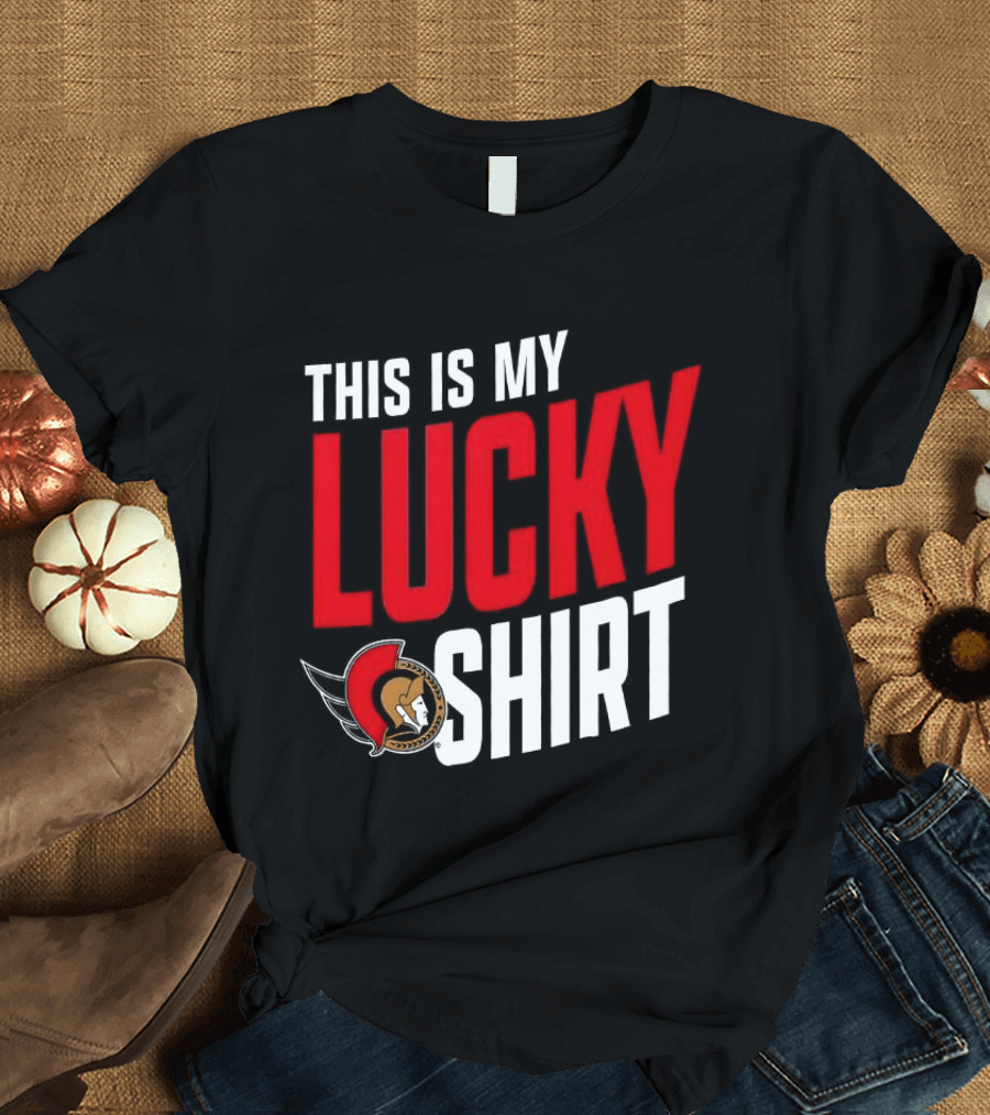 Ottawa Senators NHL This Is My Lucky T-Shirt