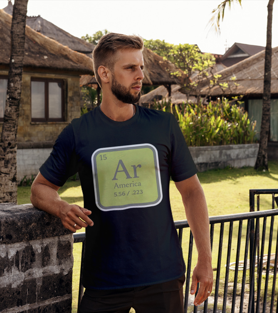 15 Ar America 5.56 .223 Ammo Element T-Shirt