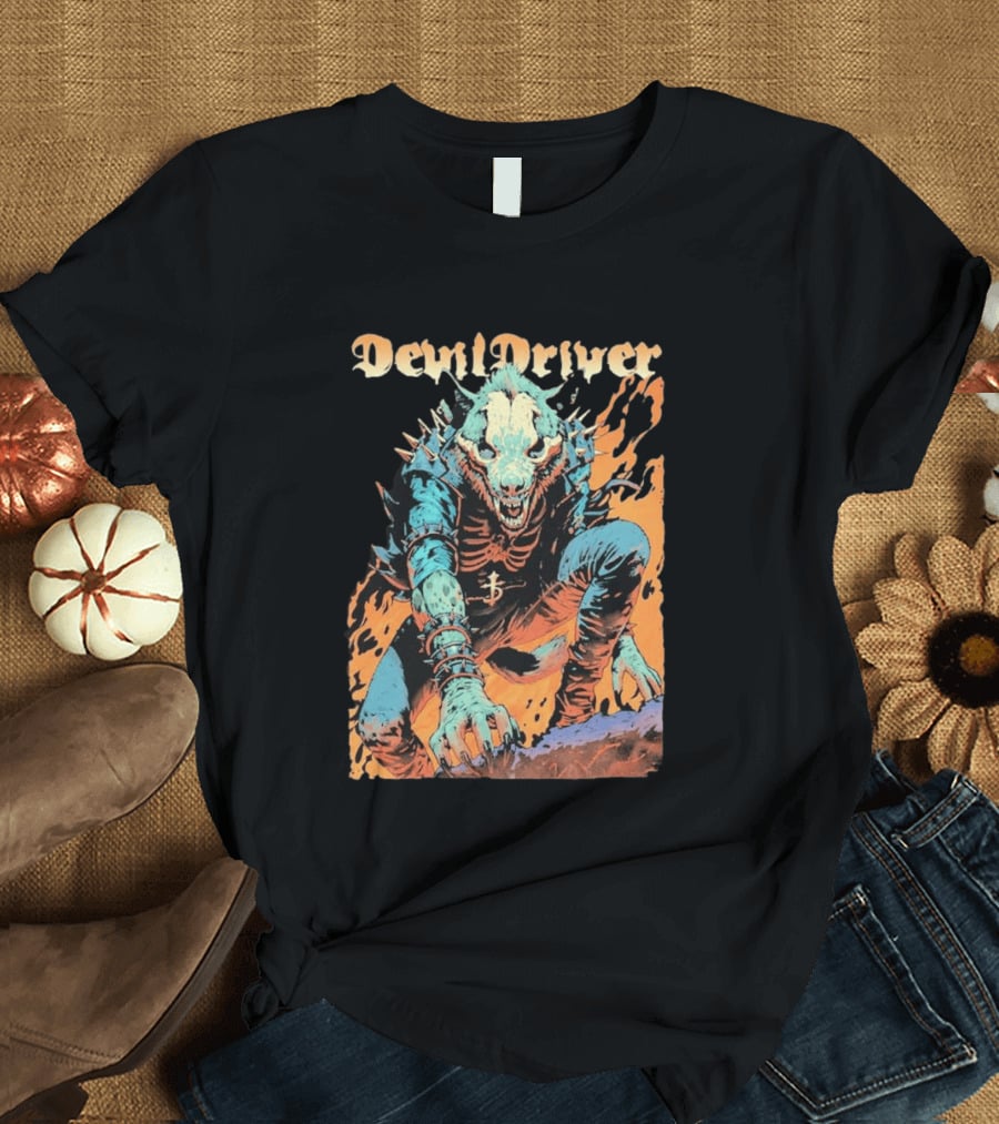 DevilDriver Fire Hyena Strike And Kill T-Shirt