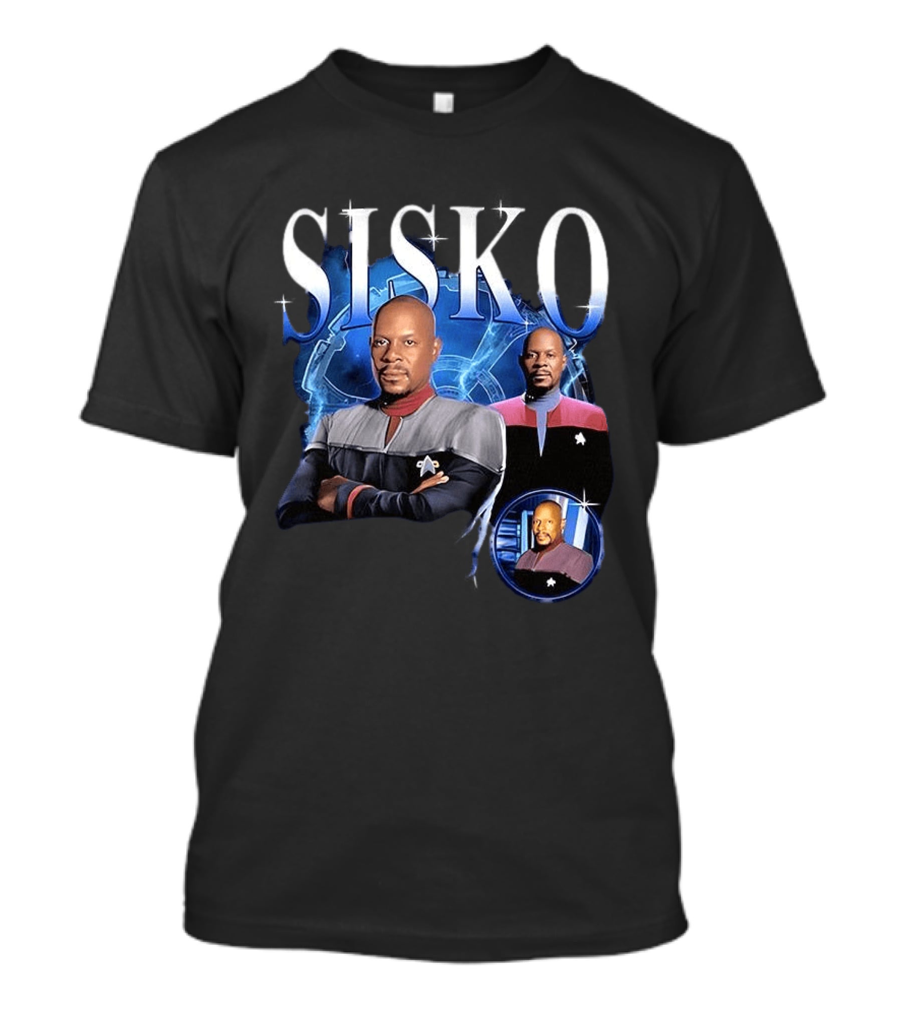 Sisko Avery Brooks Starfleet Captain Sci Fi T-Shirt