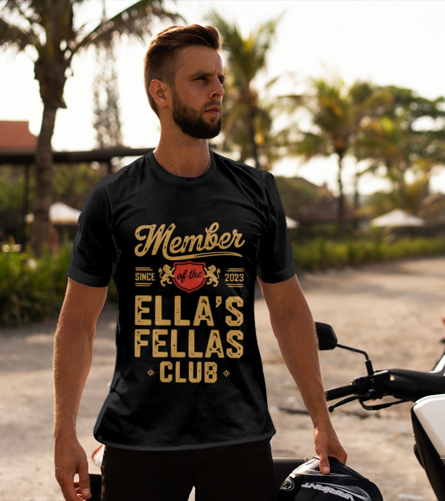 Member Ella's Fellas Club Red Crest Lions T-Shirt