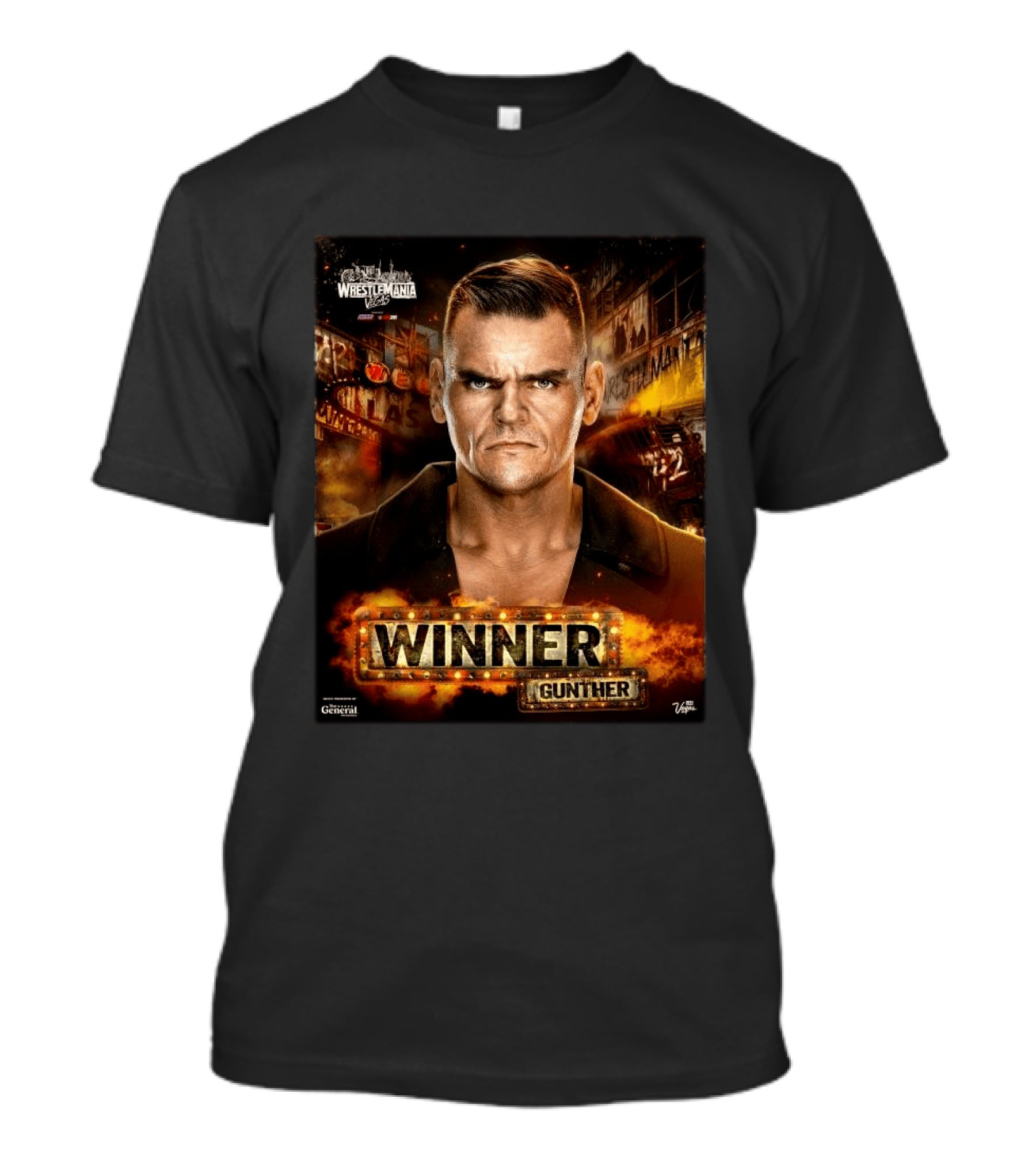 WWE WrestleMania 42 Winner Gunther Las Vegas 2026 T-Shirt