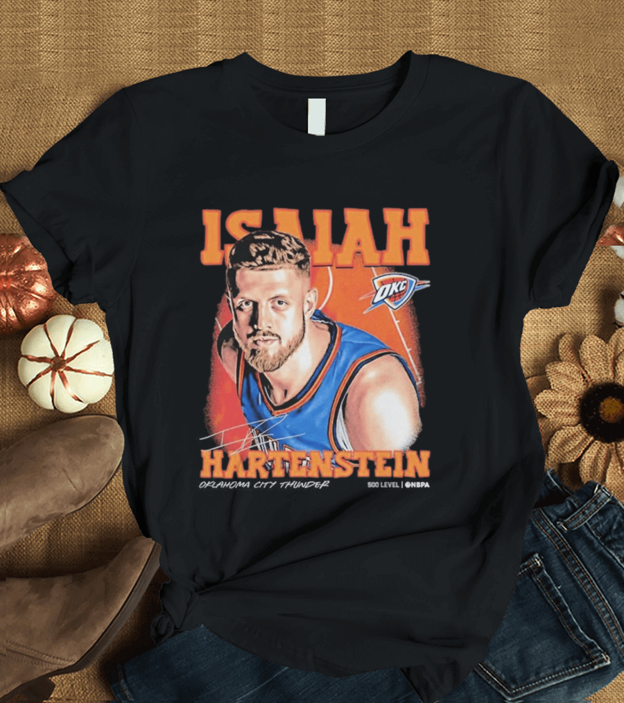 Isaiah Hartenstein Oklahoma City Thunder NBA OKC Basketball T-Shirt