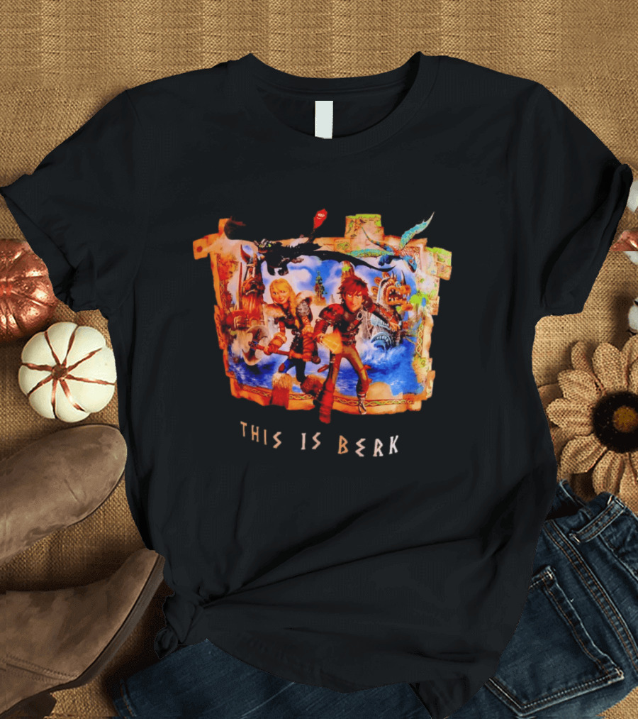 This Is Berk How To Train Your Dragon Universal Epic Universe T-Shirt