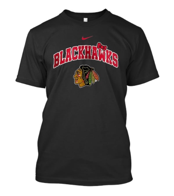 Nike Blackhawks Hello Kitty Collaboration T-Shirt