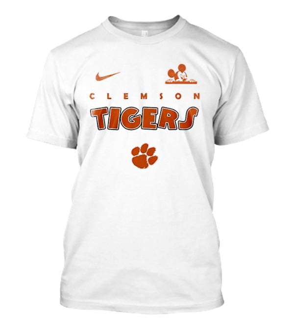 Clemson Tigers Mickey Mouse Ears Up Game On Nike T-Shirt