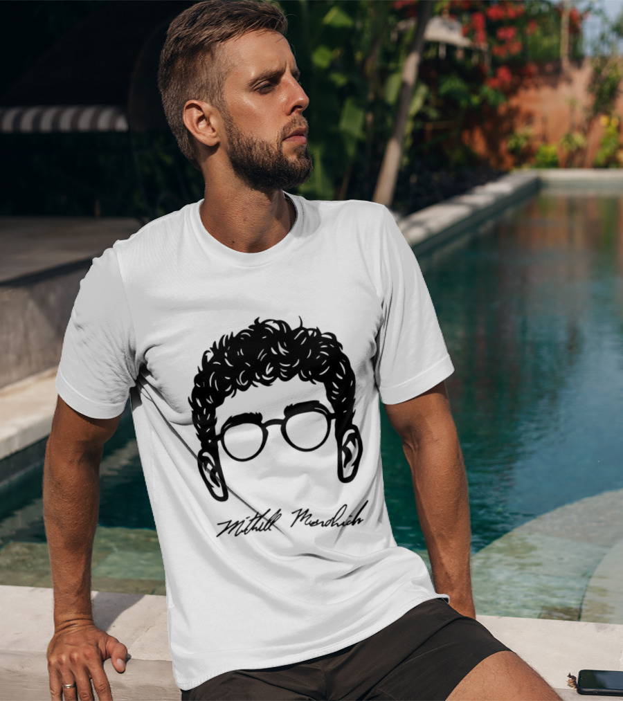 Mitchell Mesenbrink Face USA Wrestling Glasses Hair T-Shirt