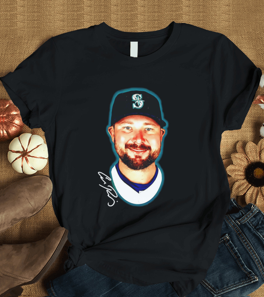 Seattle Mariners Cal Raleigh Outerstuff Headliner MLB Fan Gear T-Shirt