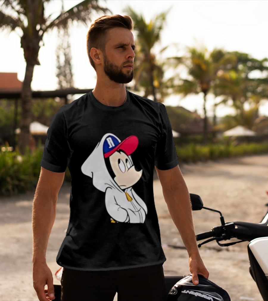 Reno Aces Mickey Mouse Baseball Cap T-Shirt