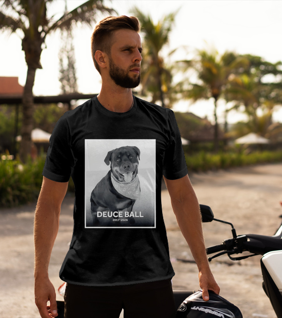 Rest In Peace Deuce Ball 2017 2026 Memorial T-Shirt