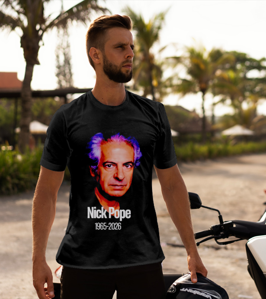 Nick Pope 1965 2026 Memorial T-Shirt
