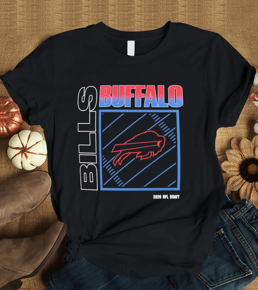 Buffalo Bills 2026 NFL Draft Team T-Shirt