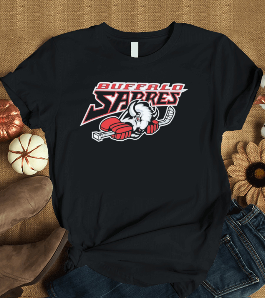 Buffalo Sabres Hockey Goathead Vintage NHL T-Shirt