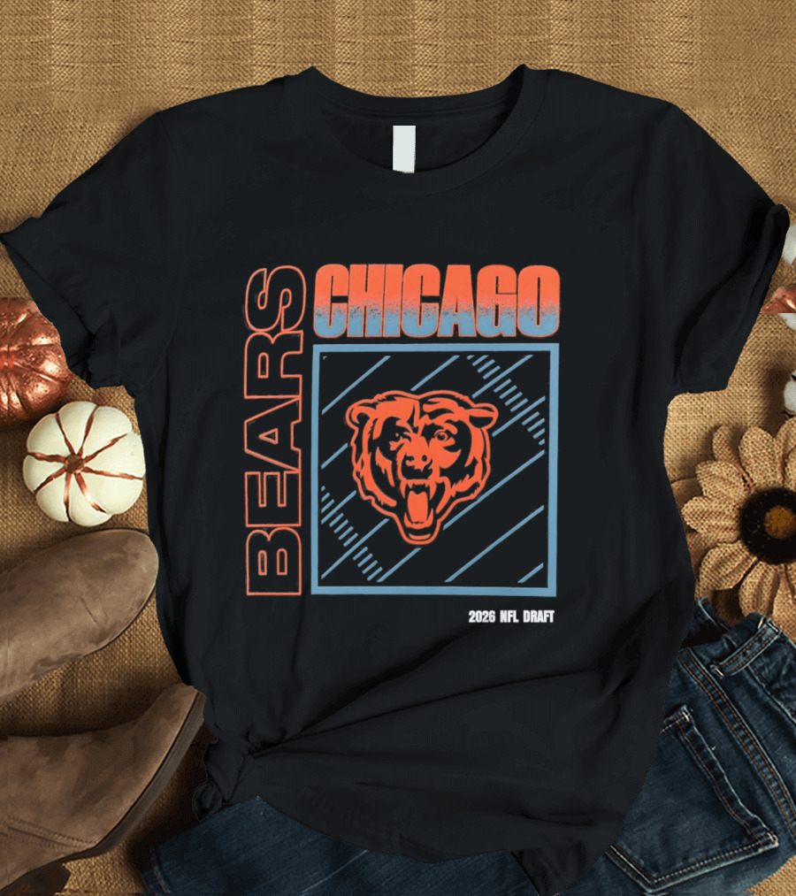 Chicago Bears 2026 NFL Draft T-Shirt