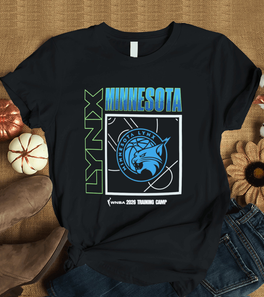 Minnesota Lynx WNBA 2026 Training Camp Basketball Event T-Shirt