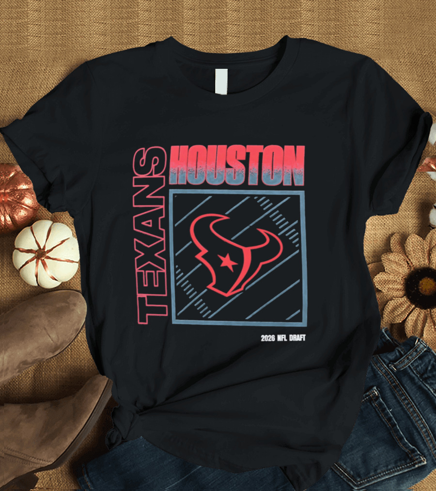 Houston Texans 2026 NFL Draft T-Shirt
