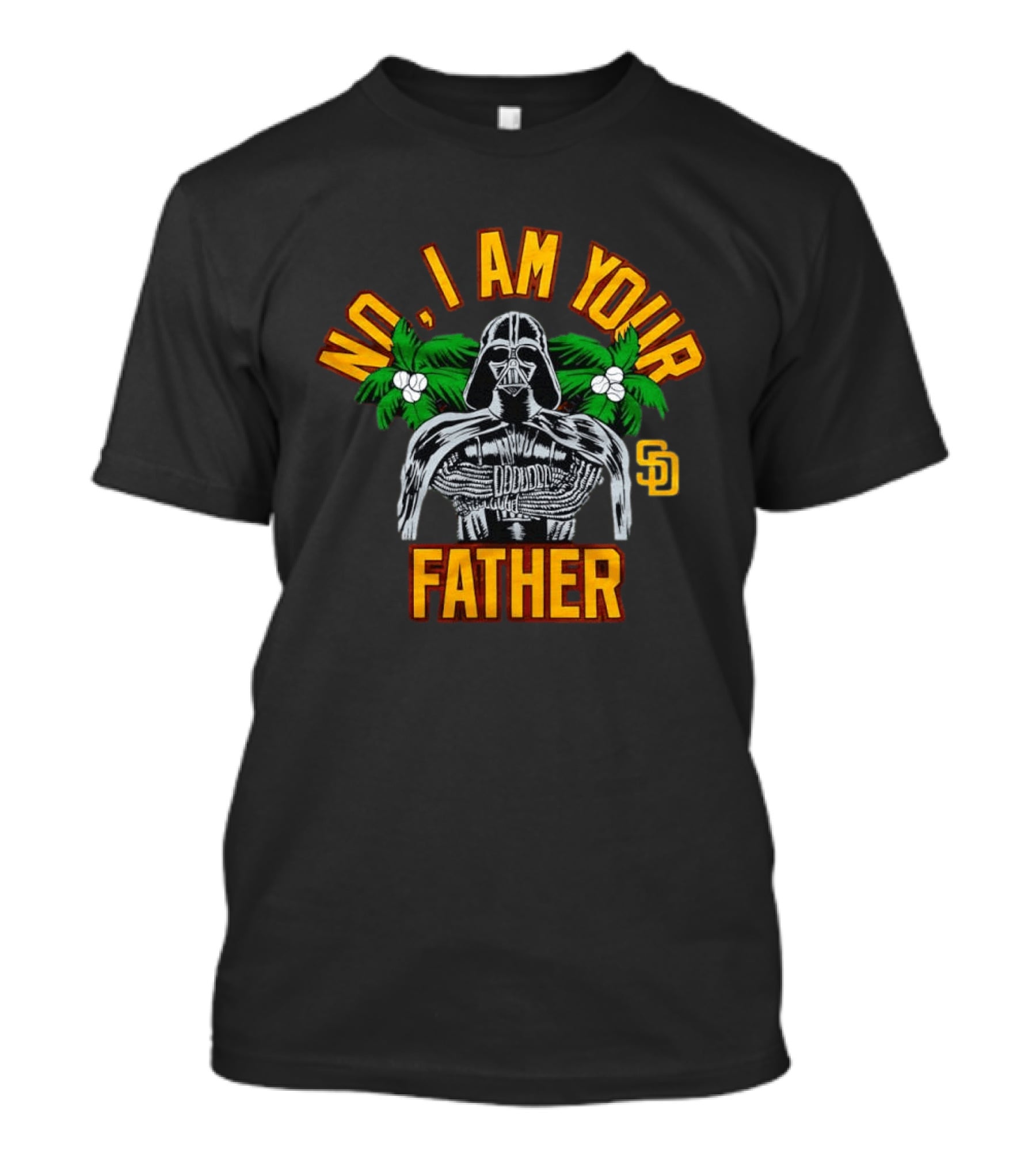 San Diego Padres Darth Vader No I Am Your Father Tropical T-Shirt