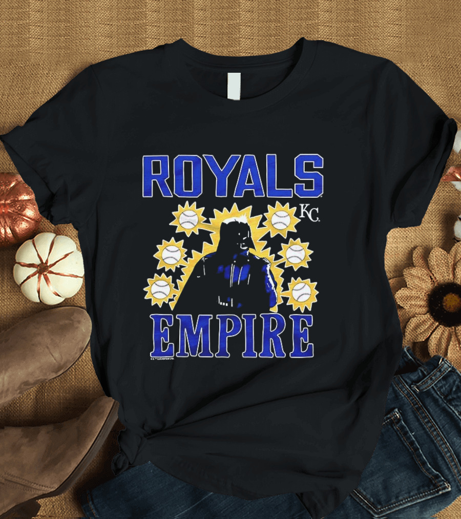 Kansas City Royals Empire Dark Side Star Wars KC T-Shirt