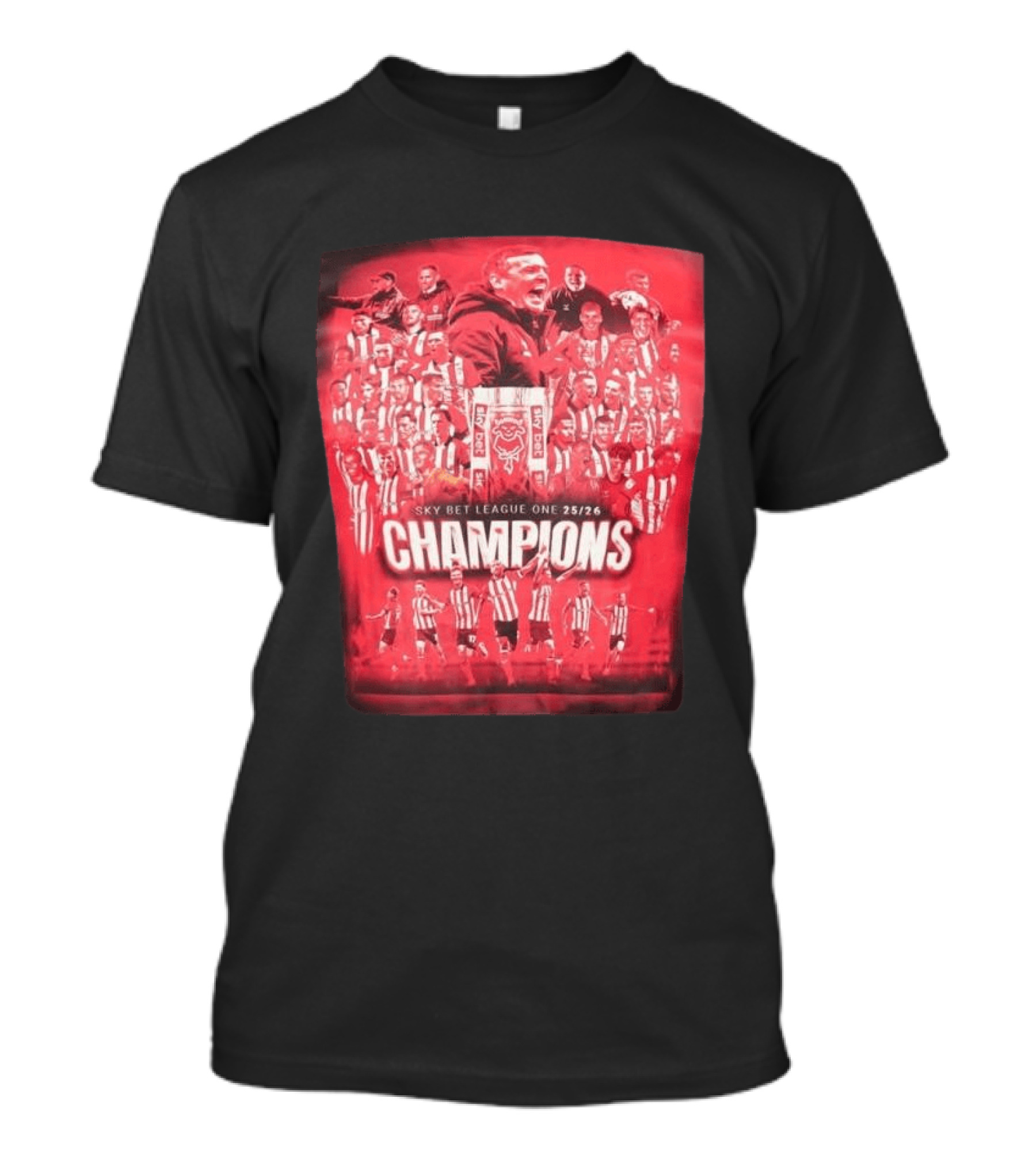 Sky Bet League One 25 26 Lincoln City Champions T-Shirt