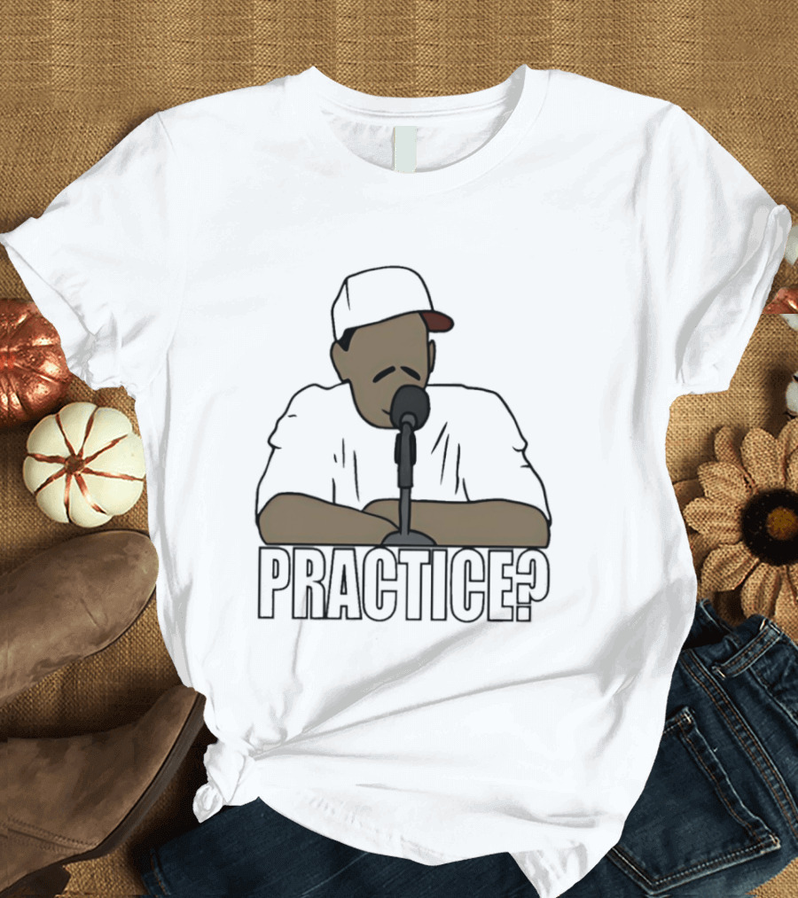 Allen Iverson Practice Meme Question T-Shirt