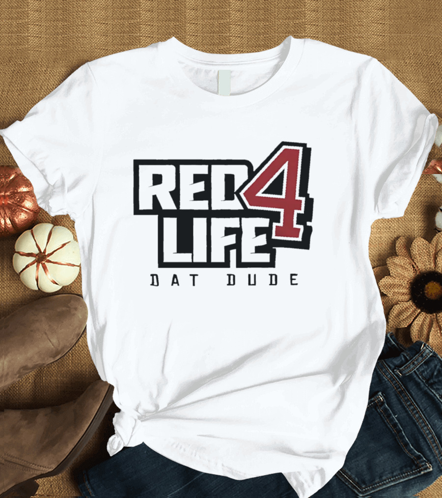 Brandon Phillips Red 4 Life Dat Dude T-Shirt